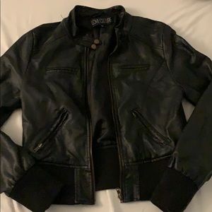 Leather jacket